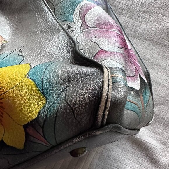 Anuschka leather bag (#8) - Picture 4 of 6